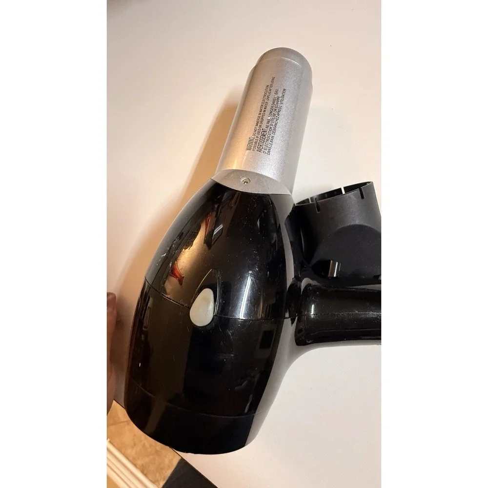 CHI Pro Low EMF Hair Dryer GF1505 1500W Black w Concentrator Tested